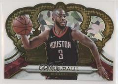 Chris Paul Crystal Gold #110 Basketball Cards 2018 Panini Crown Royale Prices