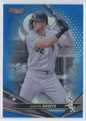 Gavin Sheets [Blue] #3 Baseball Cards 2022 Bowman's Best Prices