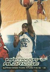 Markita Aldridge #35 Basketball Cards 2000 Ultra WNBA Prices