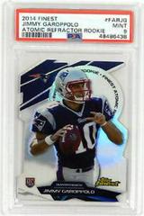 Jimmy Garoppolo #FARJG Football Cards 2014 Topps Finest Atomic Refractor Rookie Prices