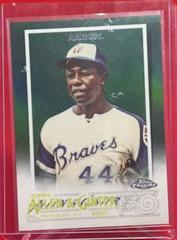 Hank Aaron [Green] #104 Baseball Cards 2020 Topps Allen & Ginter Chrome Prices