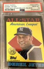 Derek Jeter [Black] #88ASR-DJ Baseball Cards 2023 Topps 1988 All Star Relics Prices