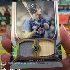 Joe Mauer #DR-JM Baseball Cards 2023 Topps Tribute Dual Relics Prices