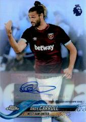 Andy Carroll [Refractor] Soccer Cards 2018 Topps Chrome Premier League Prices