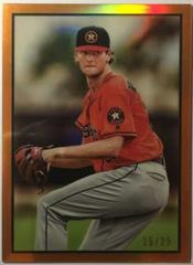 Forrest Whitley [Chrome Red Refractor] #62 Baseball Cards 2019 Bowman Heritage Prices