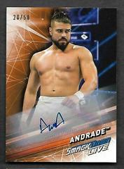 Andrade [Orange] Wrestling Cards 2019 Topps WWE SmackDown Live Autographs Prices