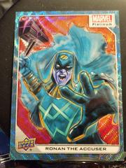 Ronan The Accuser [Blue Surge] #27 Marvel 2023 Upper Deck Platinum Prices