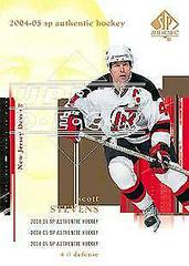 Scott Stevens #54 Hockey Cards 2004 SP Authentic Prices