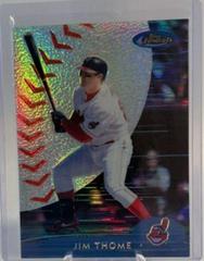 Jim Thome [Gold Refractor] #9 Baseball Cards 2000 Finest Prices