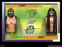 Mace, T Bar #DA-RT Wrestling Cards 2021 Topps Heritage WWE Dual Autographs Prices