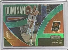 Devin Booker [Green Prizm] #3 Basketball Cards 2021 Panini Prizm Dominance Prices