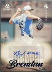 Brendan McKay [Blue] #LA-BM Baseball Cards 2021 Panini Chronicles Luminance Autographs Prices