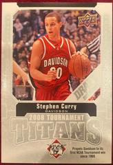 Stephen curry Basketball Cards 2009 Upper Deck Draft Edition Tournament Titans Prices