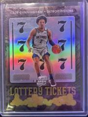 Cade Cunningham Basketball Cards 2021 Panini Contenders Optic Lottery Ticket Prices