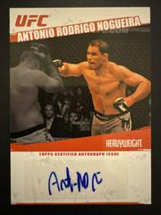 Antonio Rodrigo Nogueira Ufc Cards 2009 Topps UFC Round 2 Autographs Prices