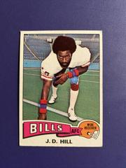 J.D. Hill #438 Football Cards 1975 Topps Prices