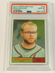 Brian McCann #C95 Baseball Cards 2010 Topps Heritage Chrome Prices
