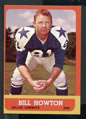Bill Howton #77 Football Cards 1963 Topps Prices