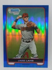 Jake Lamb [Blue Refractor] Baseball Cards 2012 Bowman Chrome Draft Picks & Prospects Prices