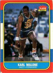 Karl Malone Basketball Cards 1986 Fleer Prices