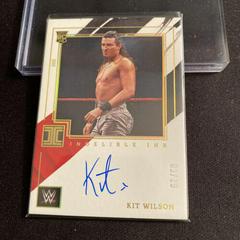 Kit Wilson [Holo Gold] Wrestling Cards 2022 Panini Impeccable WWE Indelible Ink Autographs Prices