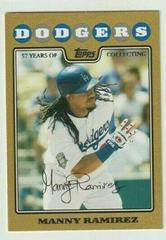 Manny Ramirez #UH237 Baseball Cards 2008 Topps Update & Highlights Prices