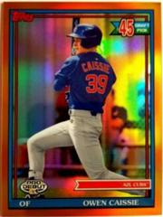 Owen Caissie [Orange] #PD-181 Baseball Cards 2021 Topps Pro Debut Prices