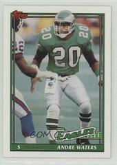Andre Waters #208 Football Cards 1991 Topps Prices