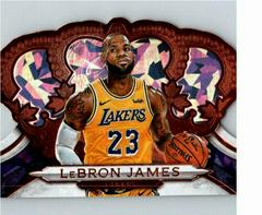 LeBron James [Crystal] #62 Basketball Cards 2018 Panini Crown Royale Prices