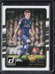 Toni Kroos [Canvas] Soccer Cards 2016 Panini Donruss Prices