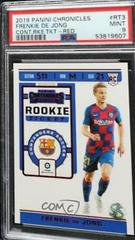 Frenkie de Jong [Red] Soccer Cards 2019 Panini Chronicles Contenders Rookie Ticket Prices