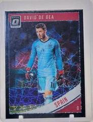 David de Gea [Optic Black Velocity] Soccer Cards 2018 Panini Donruss Prices