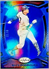 Alex Rodriguez [Blue] #50 Baseball Cards 2021 Panini Chronicles Certified Prices