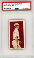 Home Run Baker Baseball Cards 1910 E96 Philadelphia Caramel Prices