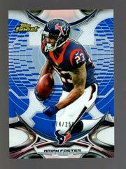 Arian Foster [Blue Refractor] Football Cards 2015 Topps Finest Prices