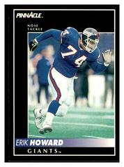 Erik Howard #298 Football Cards 1992 Pinnacle Prices