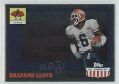 Brandon Lloyd [Foil] Football Cards 2003 Topps All American Prices