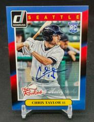 Chris Taylor [Autograph] Baseball Cards 2014 Donruss the Rookies Prices