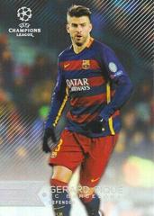Gerard Pique Soccer Cards 2015 Topps UEFA Champions League Showcase Prices