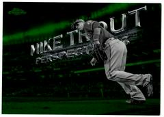 Mike Trout [Green] #PC-16 Baseball Cards 2016 Topps Chrome Perspectives Prices