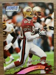 Jerry Rice [1st Day] #35 Football Cards 1997 Stadium Club Prices