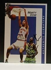 Marty Dow [Autograph] #16 Basketball Cards 1991 Courtside Prices