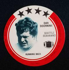 Dan Doornink Football Cards 1981 Msa Holsum Discs Prices