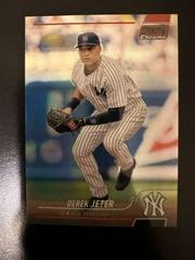 Derek Jeter [Red] #35 Baseball Cards 2022 Stadium Club Chrome Prices