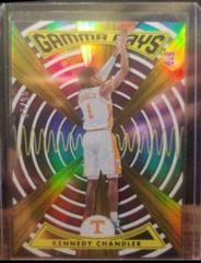 Kennedy Chandler [Gold] Basketball Cards 2022 Panini Chronicles Draft Picks Gamma Rays Prices