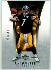 Ben Roethlisberger Football Cards 2005 Upper Deck Exquisite Collection Prices
