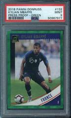 Kylian Mbappe [Press Proof Green] Soccer Cards 2018 Panini Donruss Prices