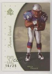 Kevin Faulk [Excitement Gold] #105 Football Cards 1999 SP Authentic Prices