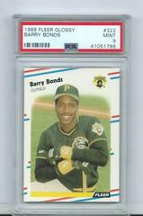 Barry Bonds #322 Baseball Cards 1988 Fleer Glossy Prices