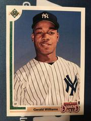 Gerald Williams Baseball Cards 1991 Upper Deck Final Edition Prices